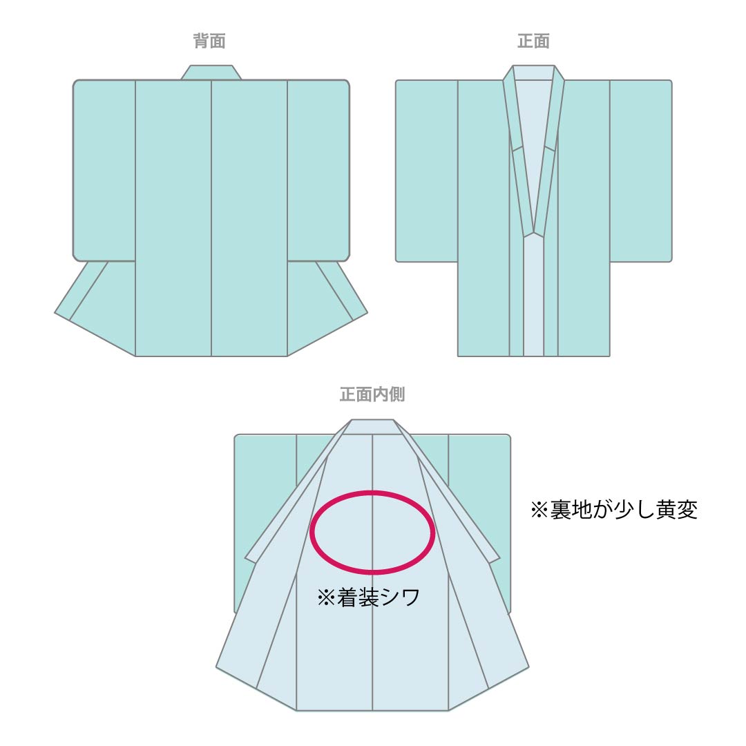 Komon silk S-rank, length 164.5cm, sleeve length 66.5cm, lined, by Kaneda Noboru II, Edo Komon, split pattern, stencil dyeing, monotone, product number 1115007202427