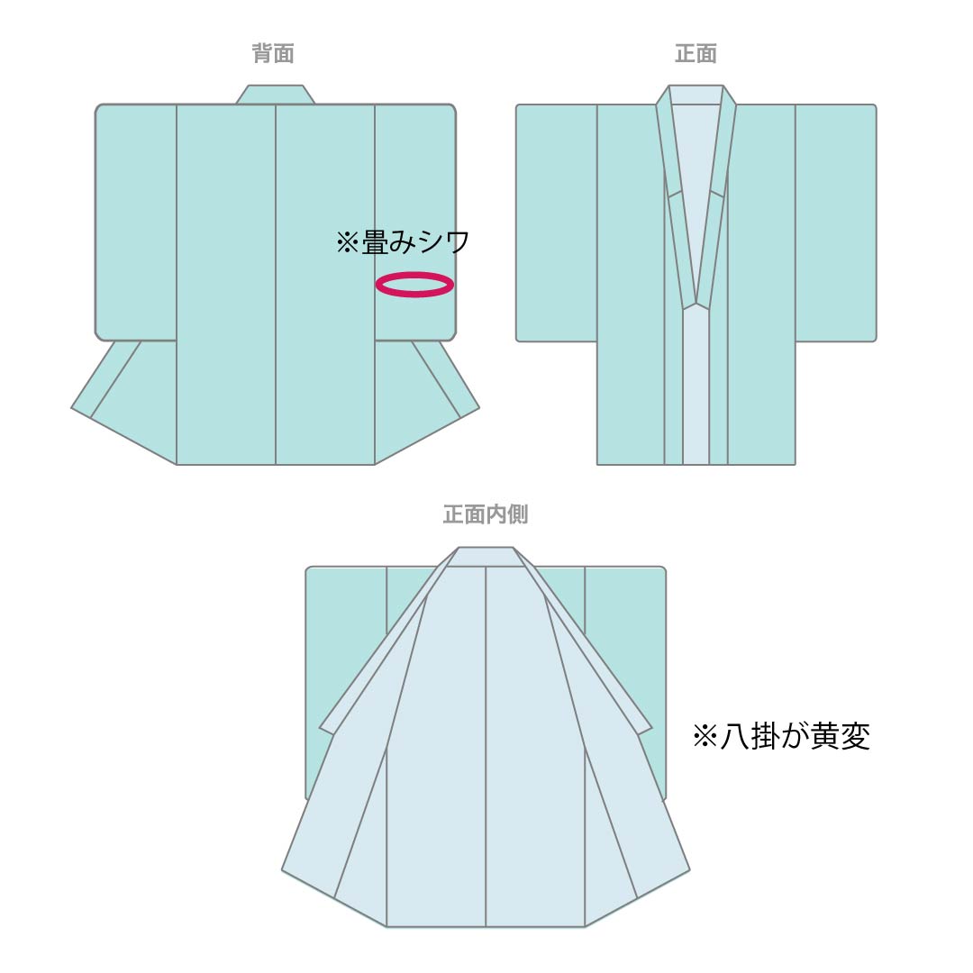 Komon (small pattern) silk, A-rank, length 163.5cm, sleeve length 65.5cm, lined, walnut-colored, Tsujigahana (flower) pattern, sewn with a beige finish, product number 1115006343425