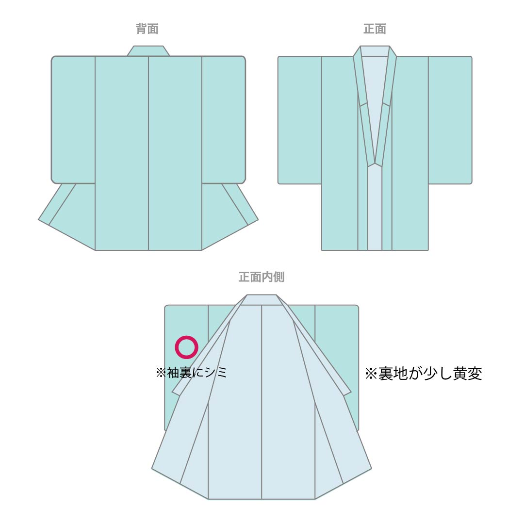 訪問着 正絹 Sランク 袷 身丈156cm 裄丈62.5cm 灰桜色（はいざくらいろ） 大島紬 辻ヶ花 しつけ糸付き パールトーン加工 グレー系 1112007472322