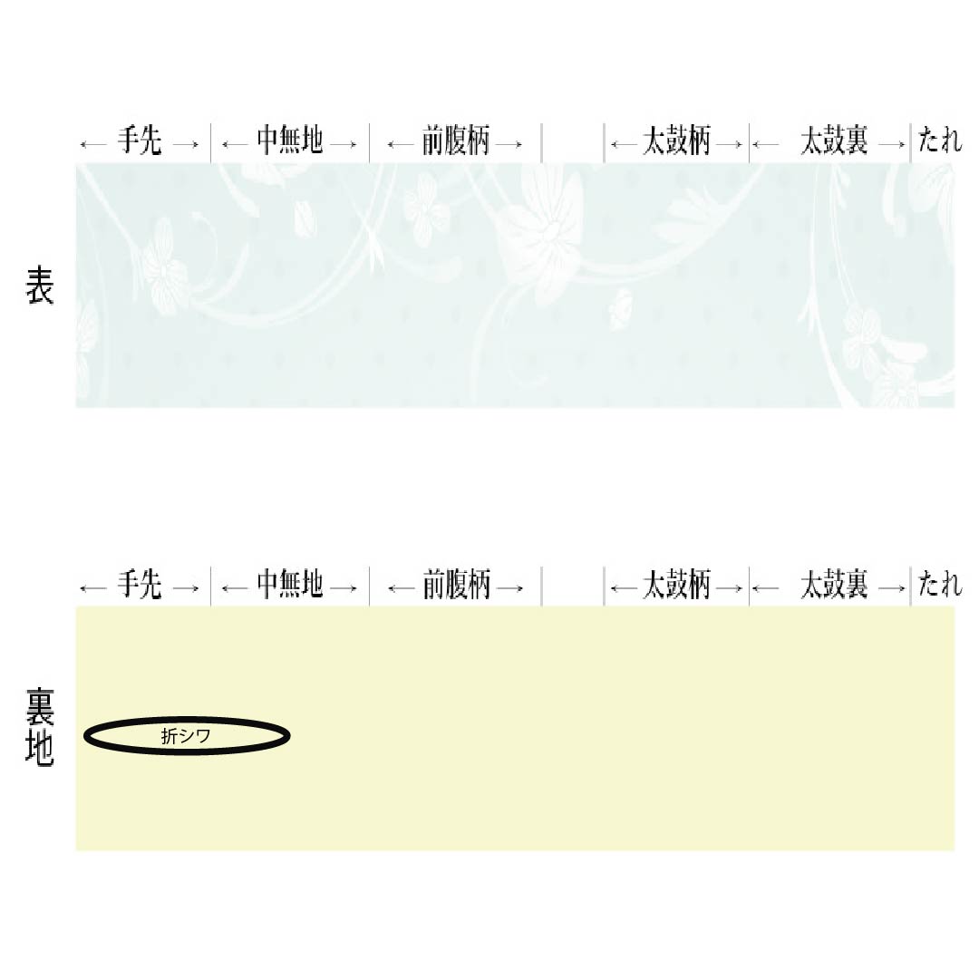 半幅帯 ポリエステル 帯丈400cm 臙脂色（えんじいろ） よろけ縞 ネコ 赤系 Sランク 1125001602412