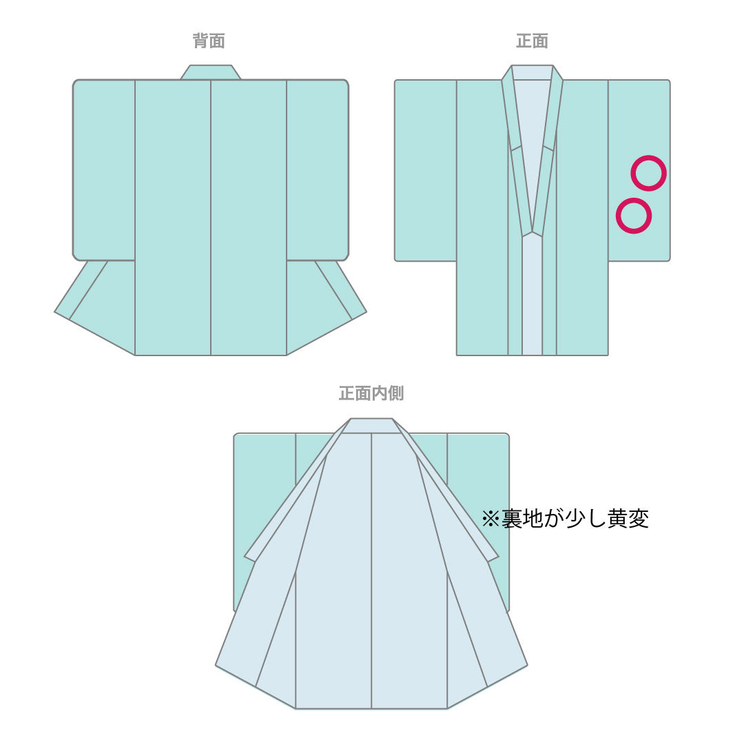 小紋 正絹 身丈158.5cm 裄丈64cm 袷 鳶色（とびいろ）タタキ染 抽象模様 Aランク 茶系 1115004043314