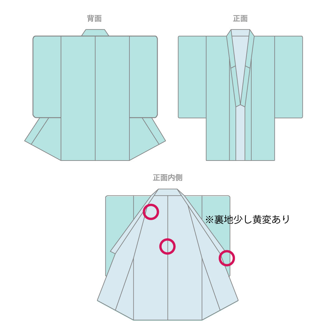 Haori (Japanese traditional coat) made of pure silk, length 74cm, sleeve length 61cm, crimson silk (momiiro), embroidery, A rank, lined, red, 1117000983912