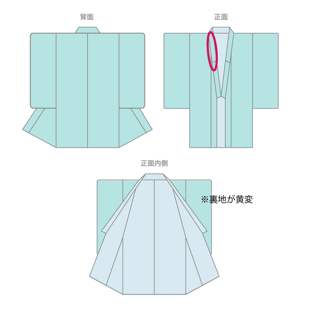 Tsumugi Length 167.5cm Sleeve length 66cm Dark grey Geometric pattern Pure silk A rank Single layer Brown 1116002713514