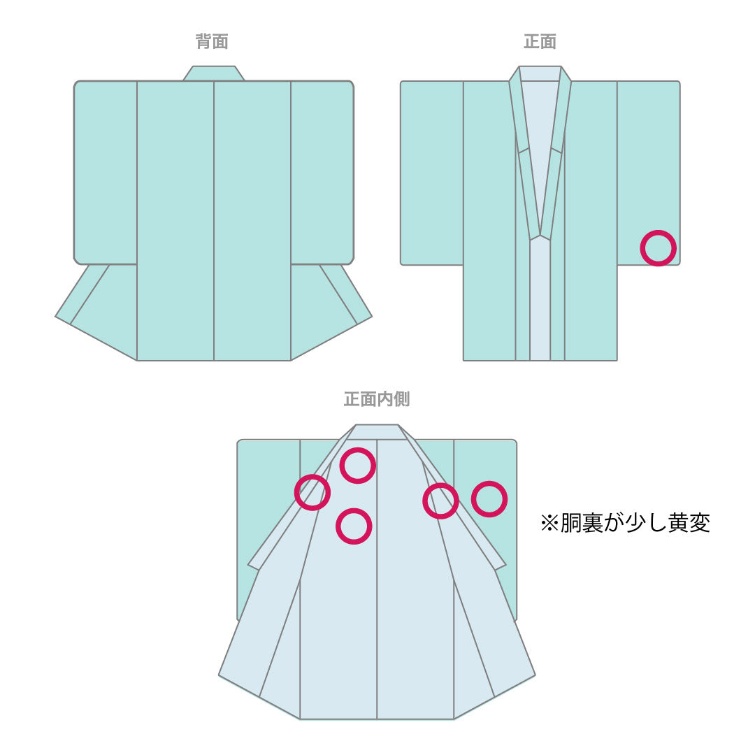 Oshima Tsumugi Length 155cm Sleeve length 69.5cm Navy blue, indigo iron, striped pattern, pure silk, A rank, lined, blue 1116001693317
