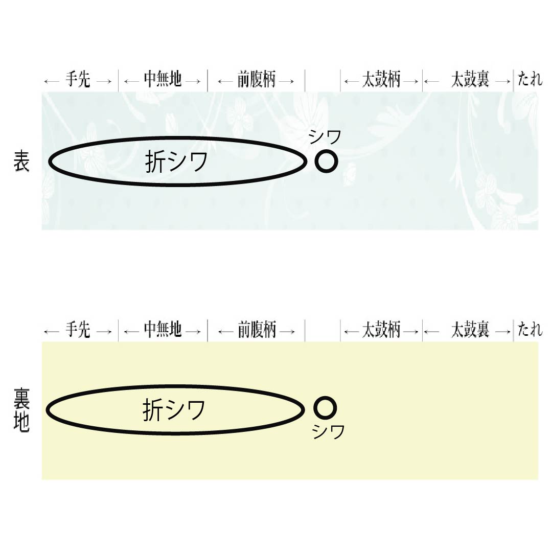 Fukuro Obi, pure silk, for Tomesode, with gold leaf, autumn wind sounds, butterfly, flute, obi length 446cm, S rank, six-way, formal, gradation style, 1123013892399