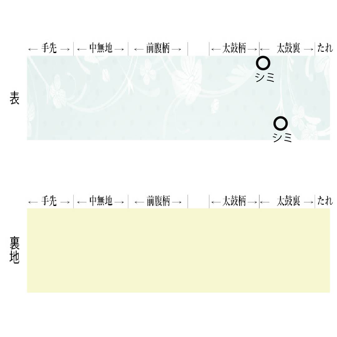 (Kyobukuro obi) Nagoya obi Polyester S-rank Unohanairo (Deutzia flower color) Summer obi Kyobukuro obi Abstract pattern Obi length 364cm Fully patterned Semi-formal White 1124011312311 Open-ended