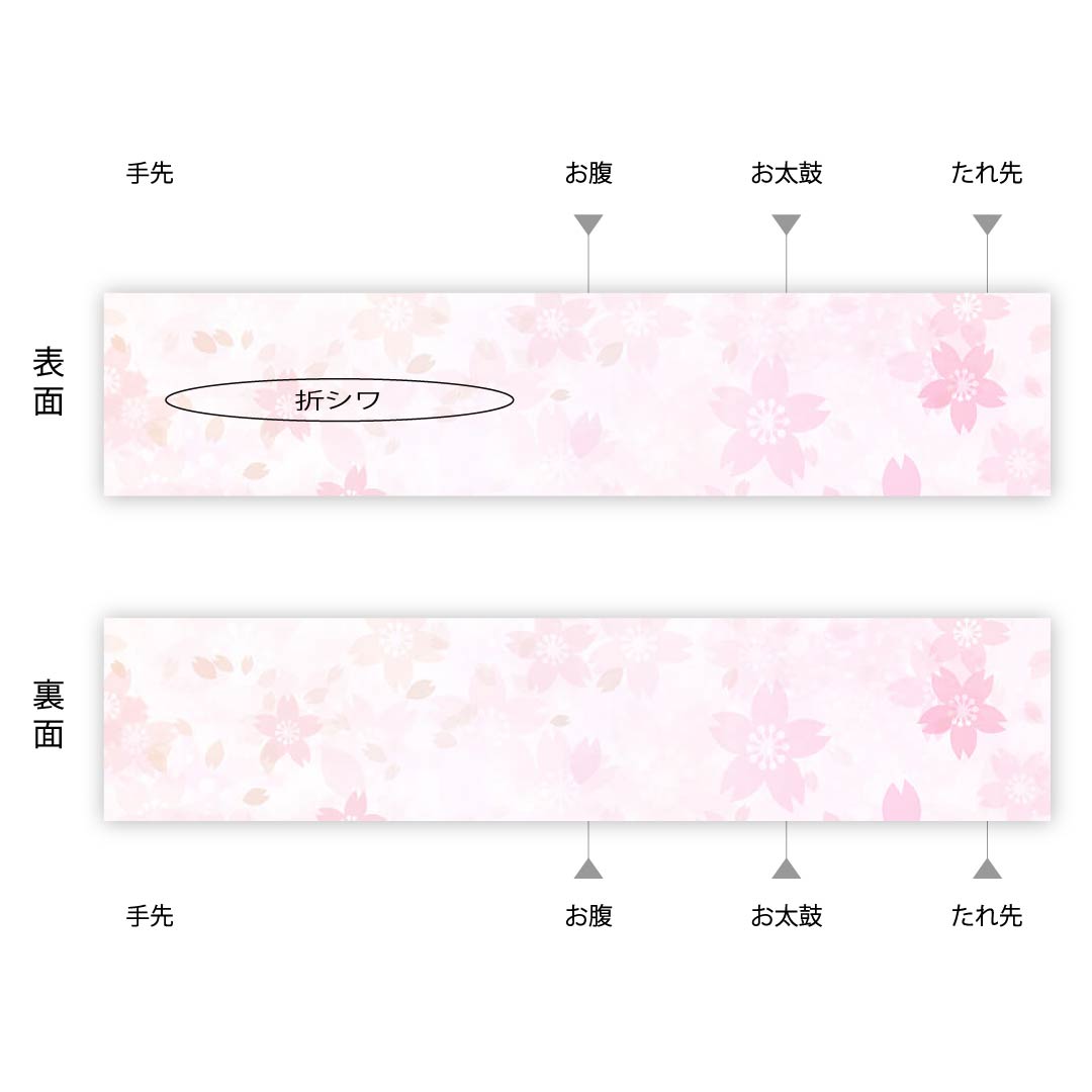 袋帯 花模様 横段 帯丈438cm 正絹 Aランク 六通 フォーマル グラデーション系 1123002913399