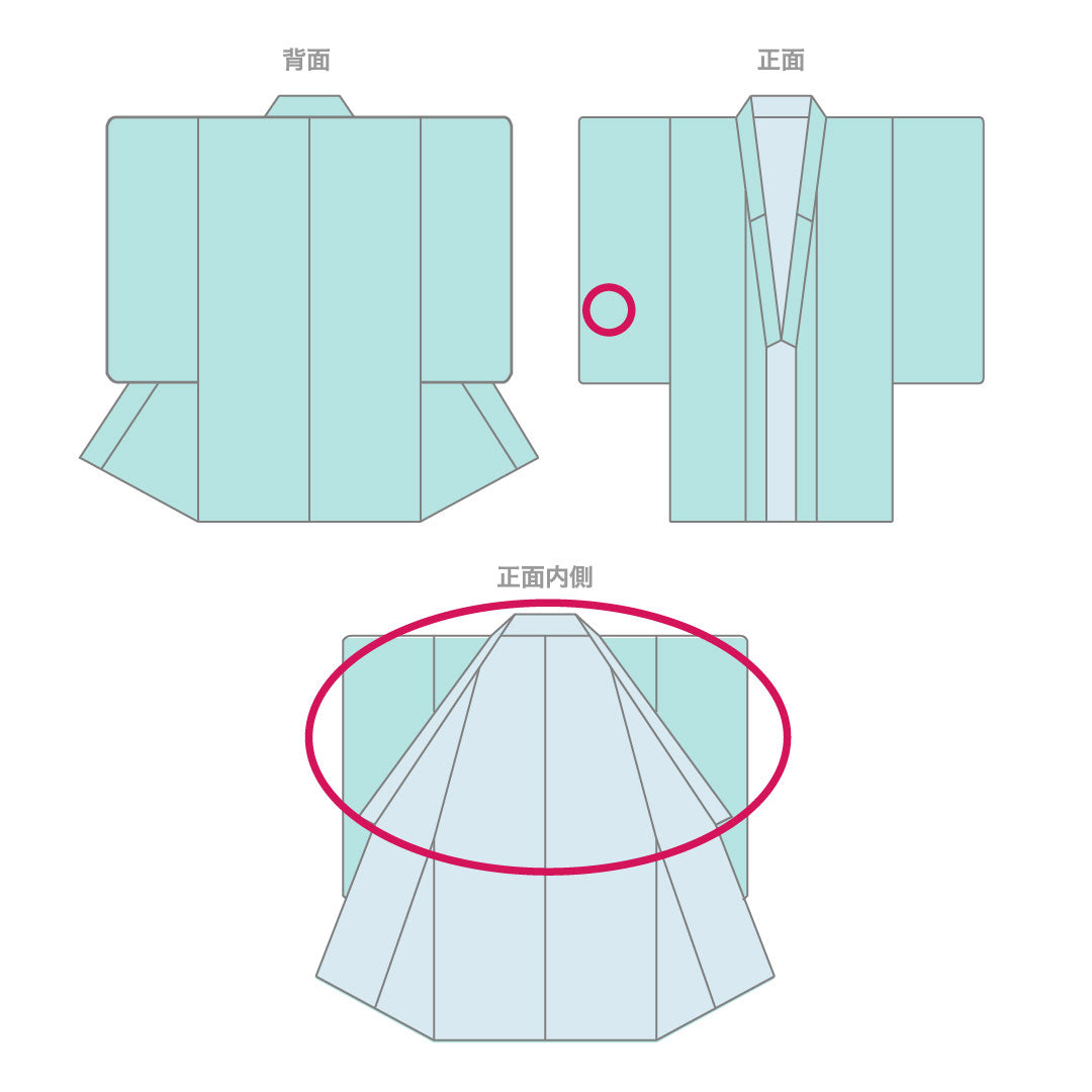 Haori, pure silk, length 78cm, sleeve length 64cm, black haori, Kyo-Yuzen, plum, autumn leaves, A rank, lined, black, 1117000793910