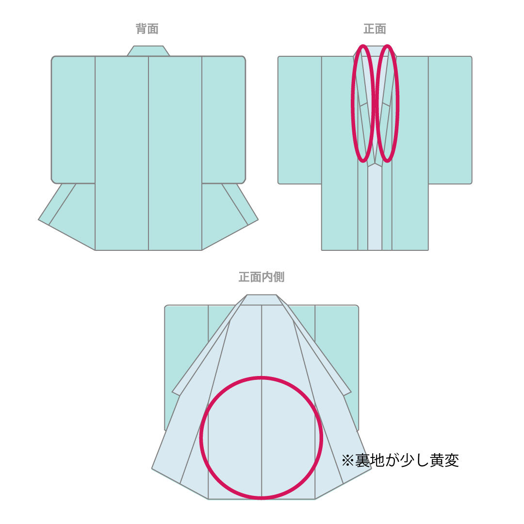 Summer kimono, polyester, small pattern, length 155cm, sleeve length 65.5cm, light ink color, checkered pattern, abstract pattern, washable kimono, gauze, B rank, gray 1132000804322