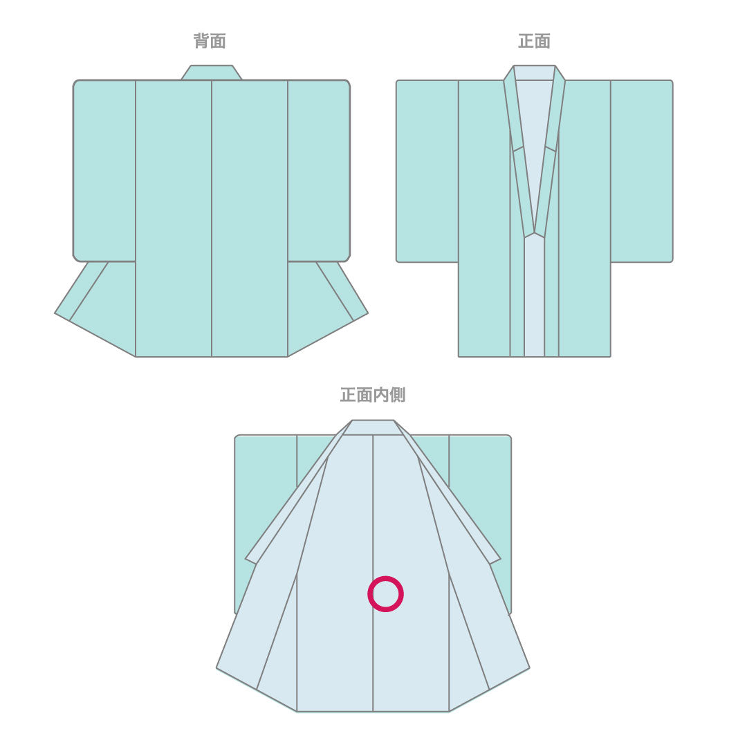 Komon, Length 153cm, Sleeve length 61.5cm, Awase, Saito Sansai, Sarasa pattern, Pure silk, S rank, Gradation, 1115002892299