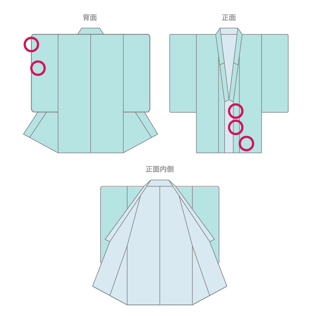 Plain color, pure silk, length 163cm, sleeve length 68cm, cupronickel color, beard pongee, one crest, three stars in a circle, lined, A rank, gray, 1114001713422