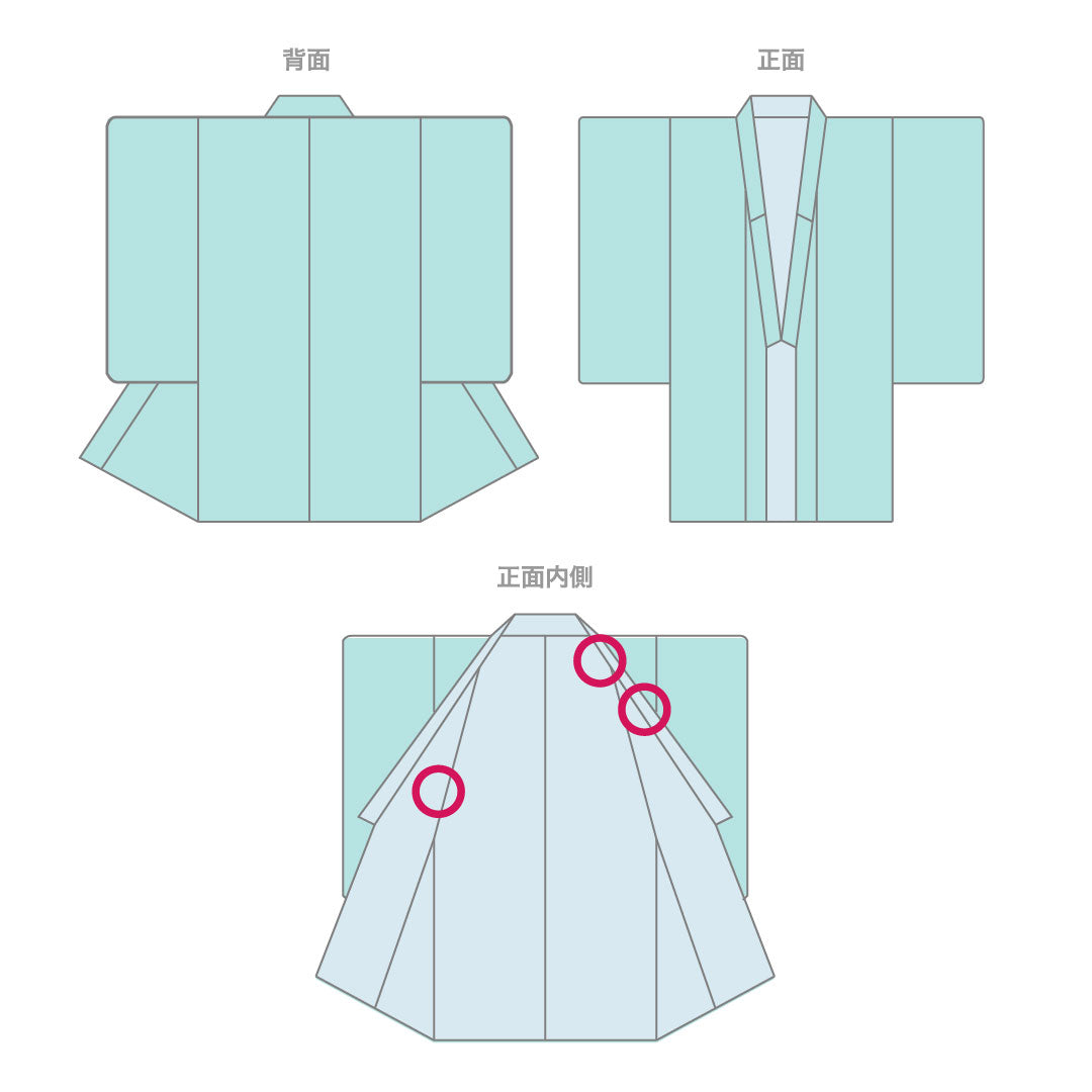 Oshima Tsumugi, Length 159.5cm, Sleeve length 64cm, Weft-total Kasuri, Ivy pattern, Pure silk, A-rank, Lined, Navy blue, 1116001823318