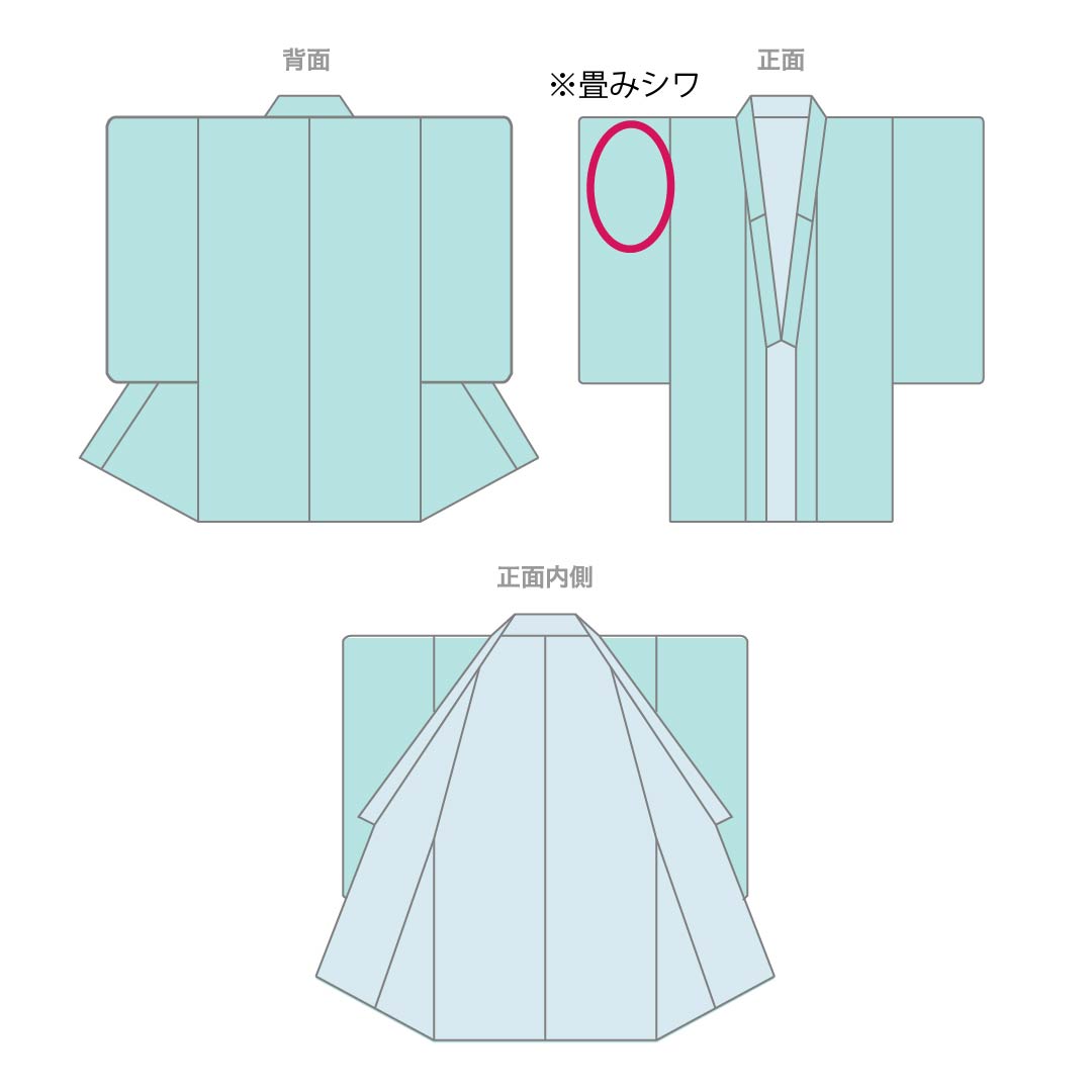 色無地 正絹 Sランク 身丈164cm 裄丈64cm 山鳩色（やまばといろ） 素無地 本場奄美大島泥染 変り三越ちりめん 袷 緑系 1114002592419