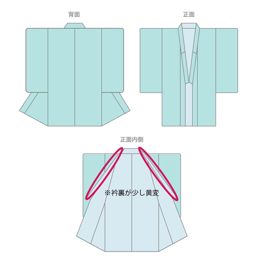 Summer Item Pure Silk Iromuji S Rank Length 159.5cm Sleeve Length 63.5cm Kachiiro (Dark Blue) Flowing Water Grass Blades Mon-Ro Ro Navy 1132003702318
