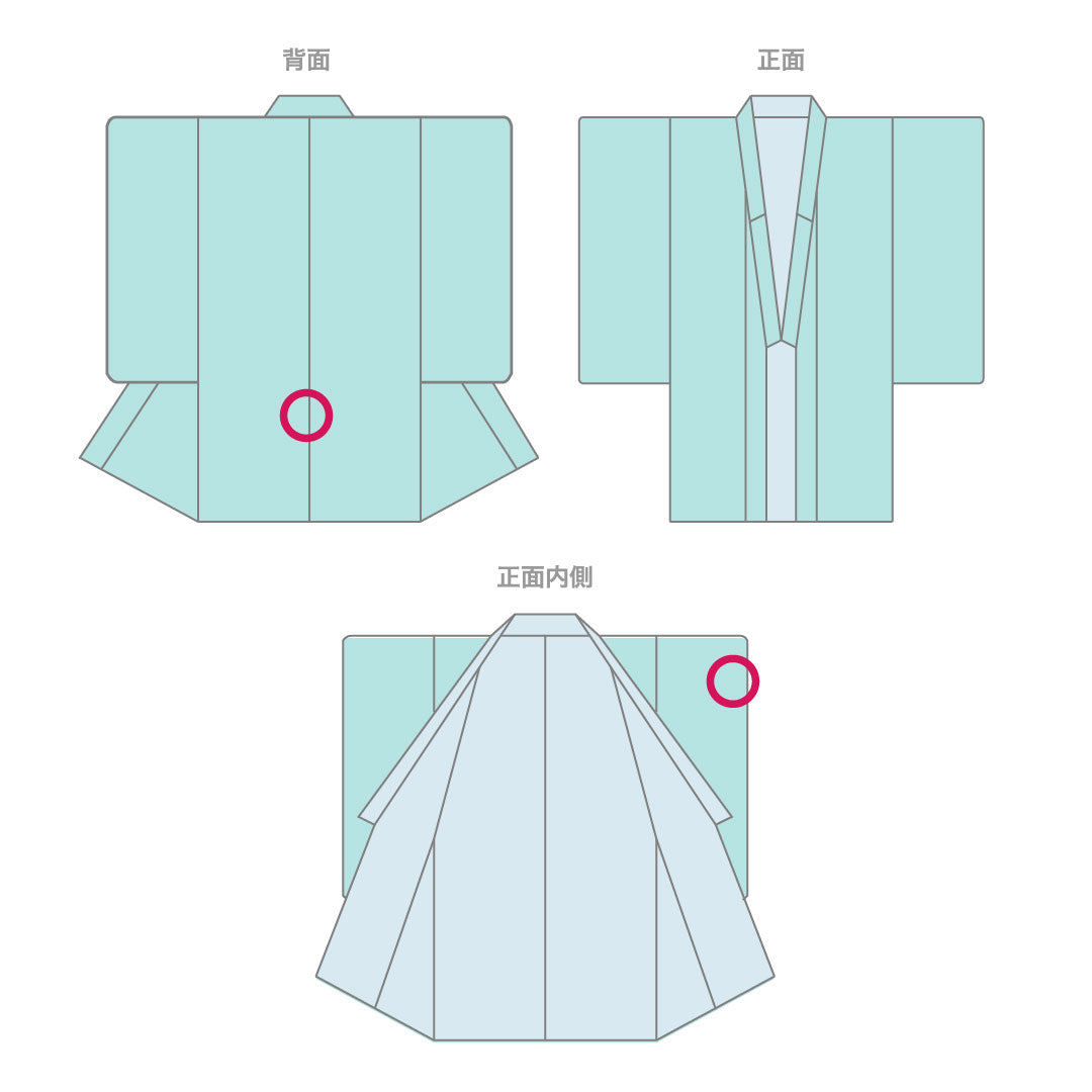 Homongi (formal kimono) Length 156cm Sleeve length 64cm Chigusa gray Tsumugi fabric Shibori Pure silk S rank Green 1112001992319