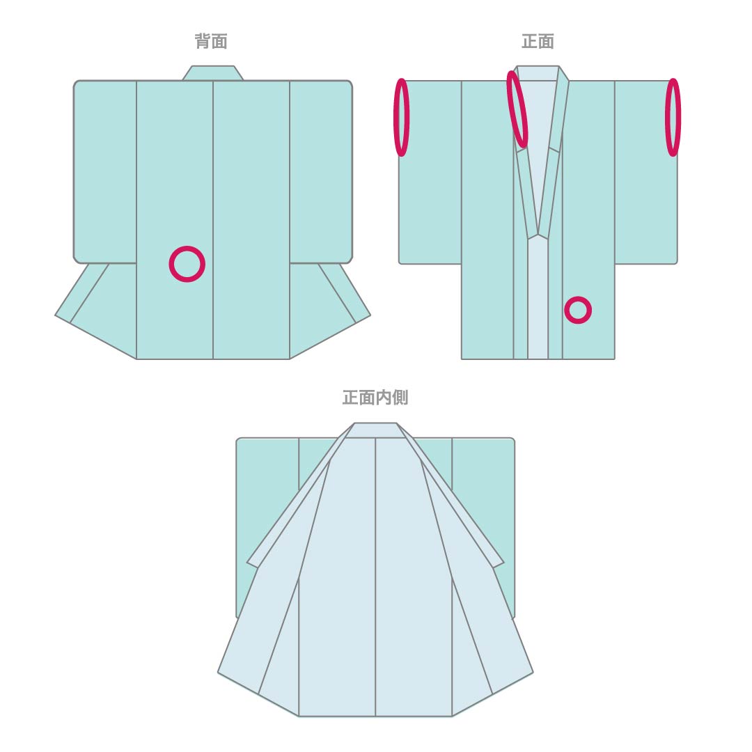 Summer kimono, polyester, small pattern, length 168cm, sleeve length 66cm, dot pattern, washable kimono, silk, A rank, white, 1132002263511