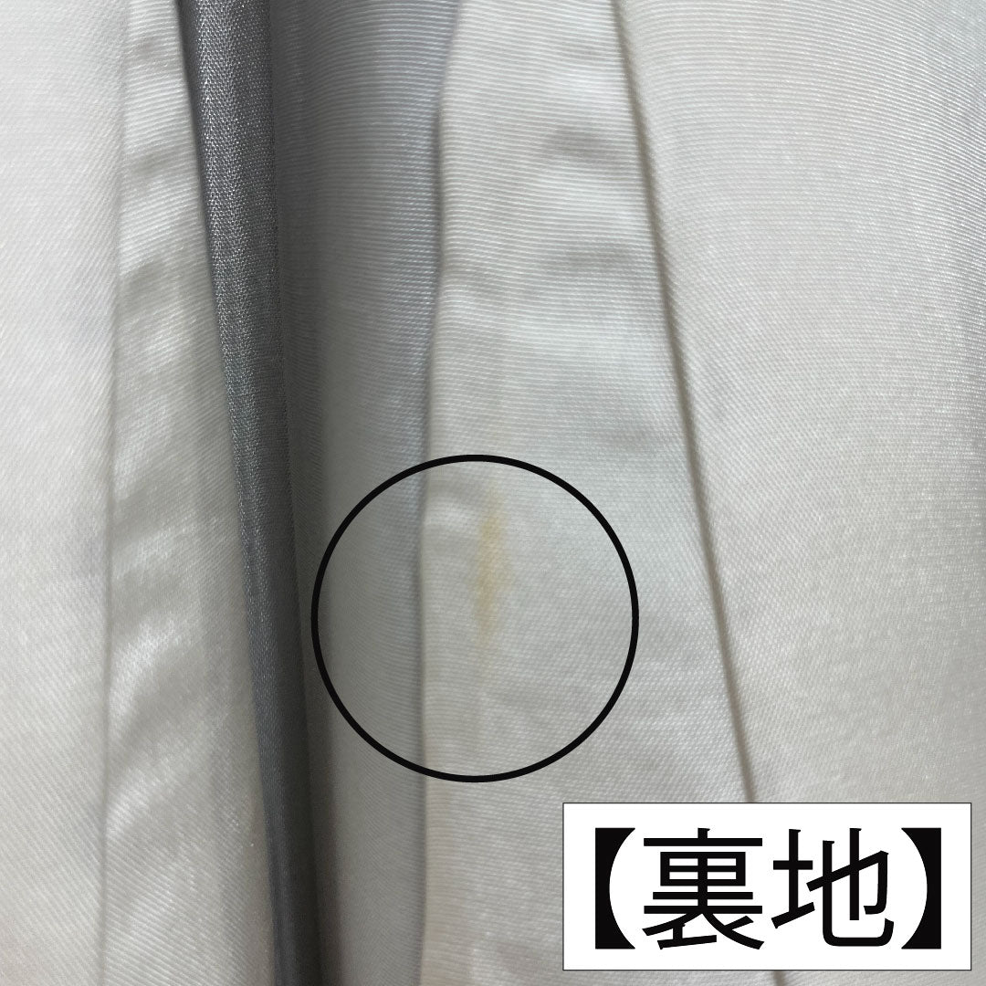 小紋 正絹 身丈161.5cm 裄丈67cm 袷 縞 多色使い Sランク グラデーション系 1115004172499
