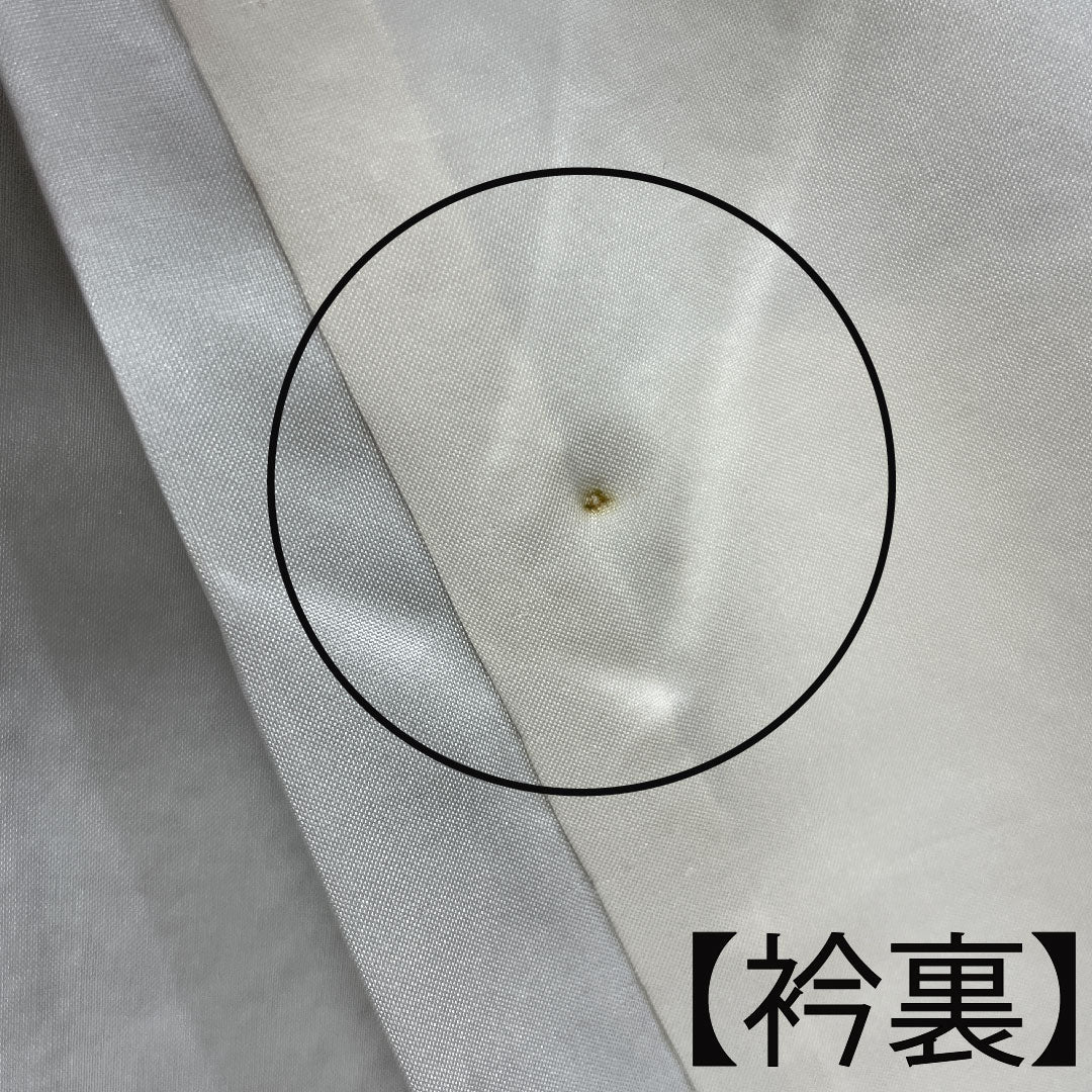 紬 身丈159cm 裄丈63.5cm 亀甲 華文 正絹 Aランク 袷 黒系 1116002373310