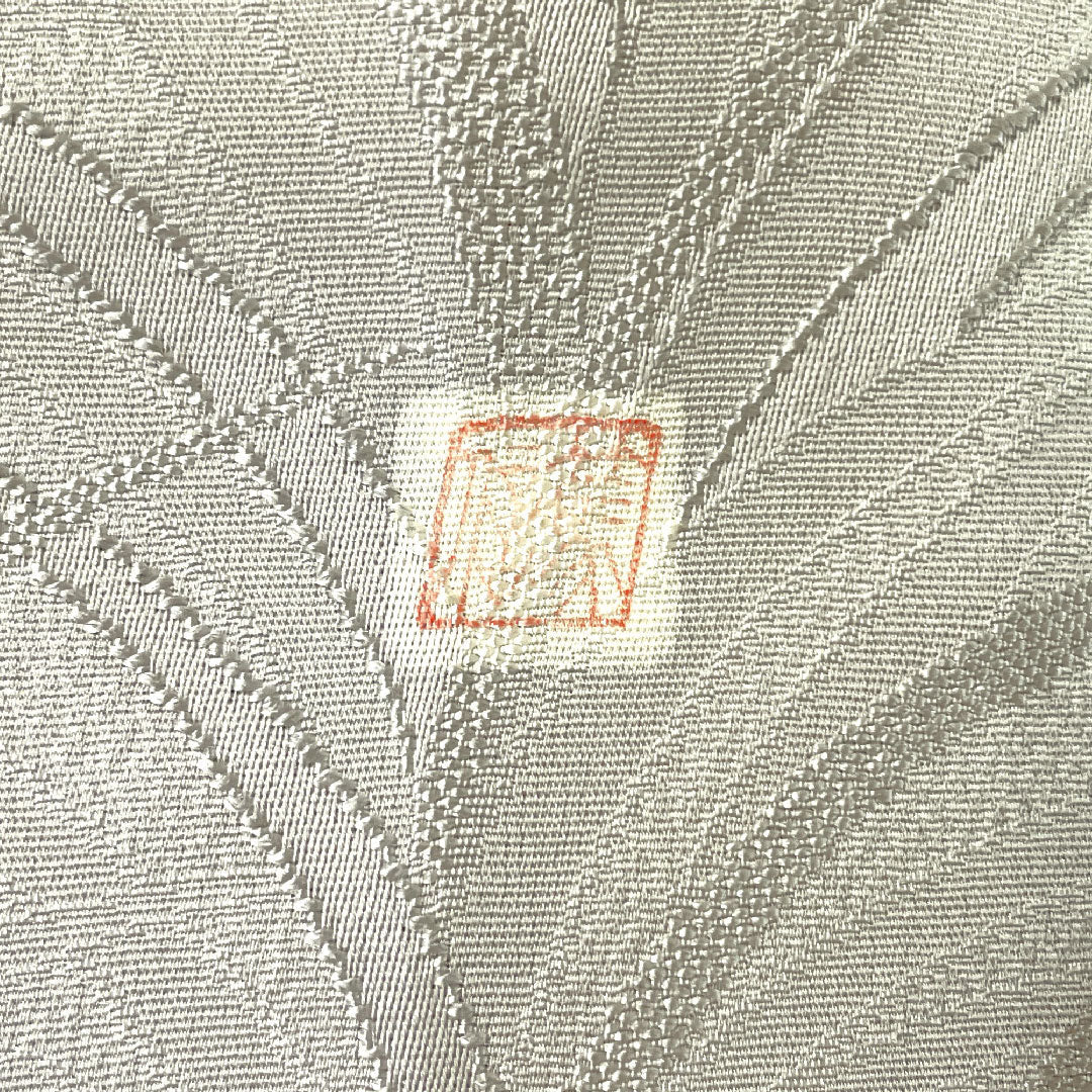Homongi, pure silk, lined, length 150cm, sleeve length 62cm, Kumoi gray, Daiomatsu, artist's work, with basting thread, unused, S rank, gray, 1112002892122