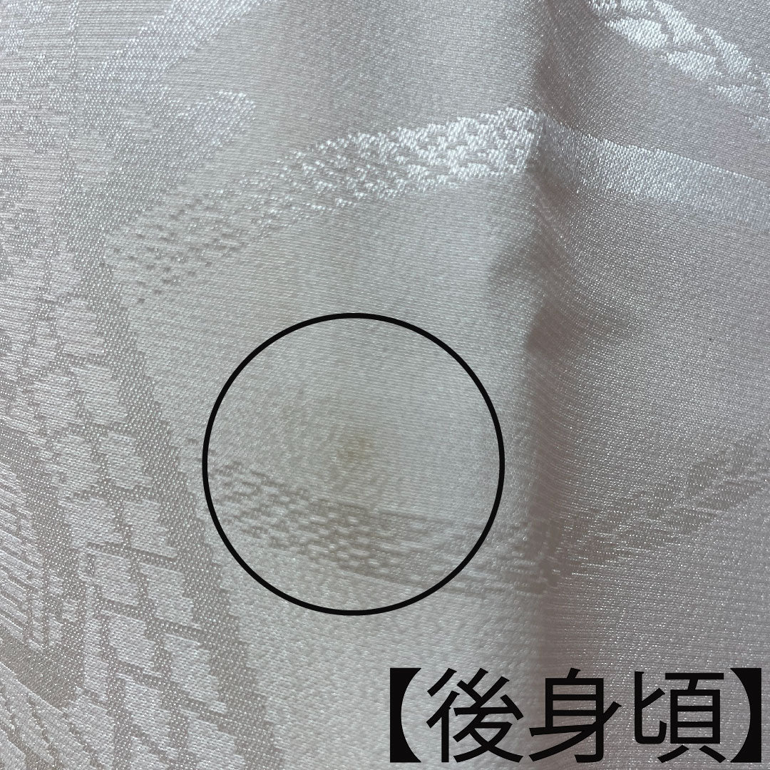 Nagajuban polyester, length 134.5cm, sleeve-to-sleeve 66cm, unlined, for furisode, gradated dye, Rank B, pink tones, 1129000644413