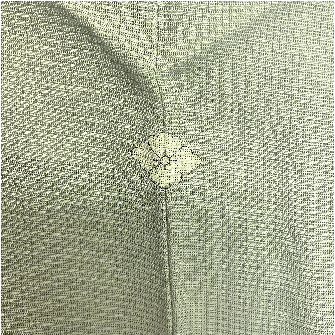 Colored Tomesode, Length 156.5cm, Sleeve Length 64cm, Gauze, Garden Scenery, Artist's Work, Pure Silk, A Rank, One Crest, Green, 1111000153319