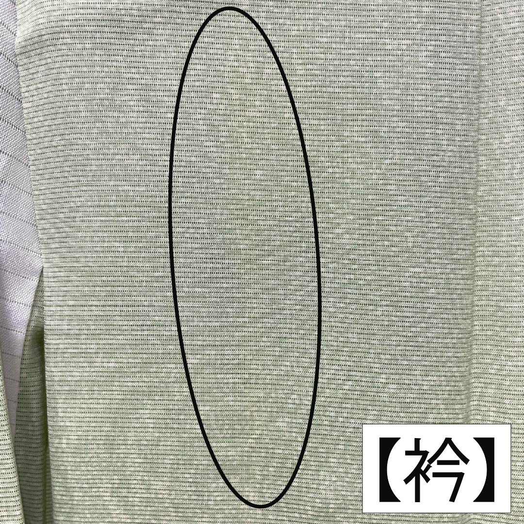 夏物 正絹 付下げ Aランク 身丈163.5cm 裄丈65.5cm 龍泉青瓷釉色（ロンチュエンチンツーユースーいろ） 京友禅 タタキ染 草花 絽 緑系 1132005073419