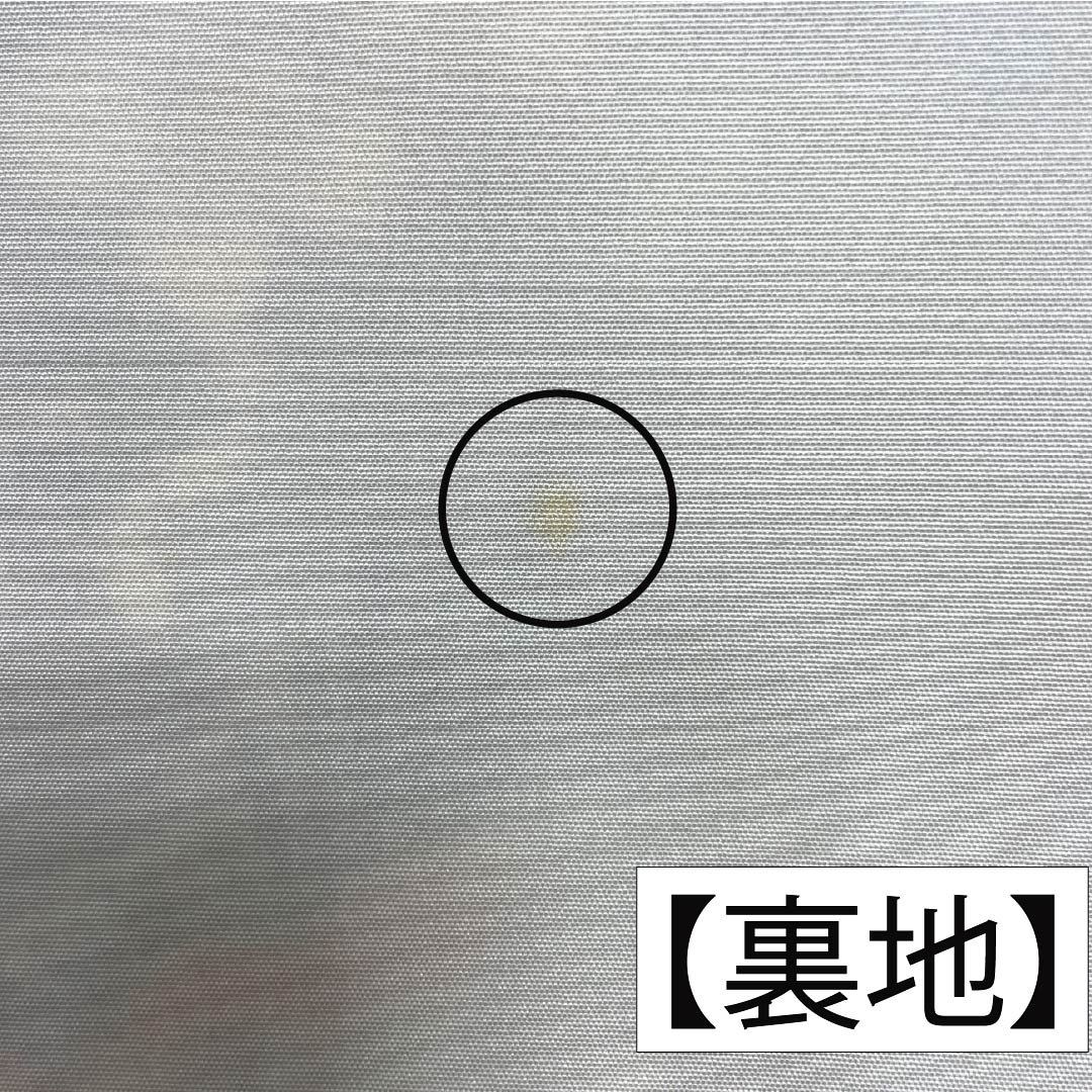 小紋 正絹 身丈160.5cm 裄丈64cm 袷 花鳥模様 しつけ糸付き Sランク グラデーション系 1115005782499