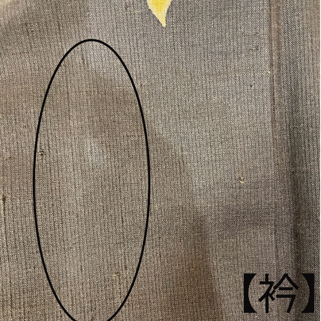 小紋 正絹 身丈162cm 裄丈64.5cm 袷  落栗色 更紗模様  Aランク 茶系 1115003863414