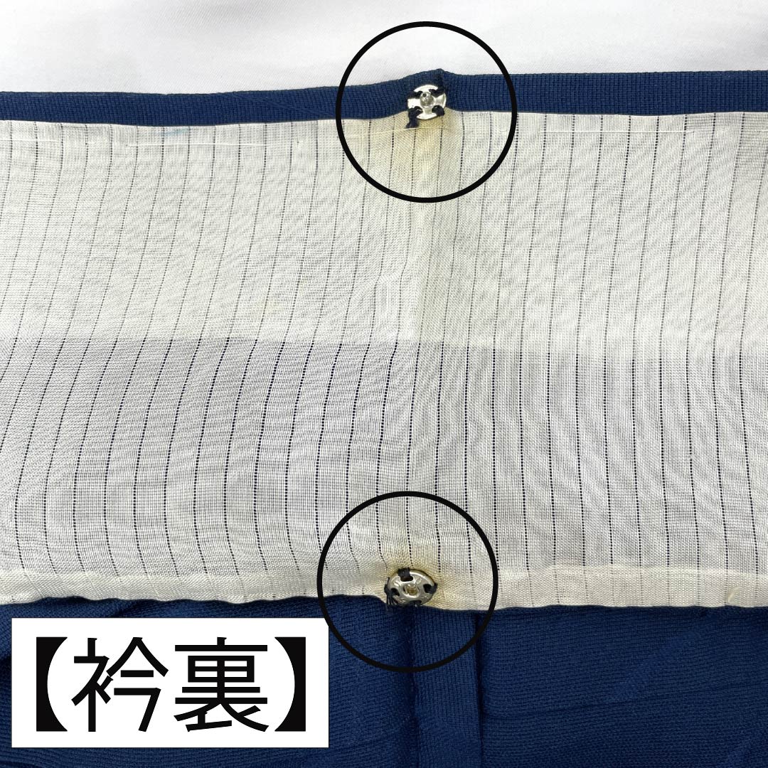 夏物 正絹 色無地 Aランク 身丈158.5cm 裄丈62cm 韓藍色（からあいいろ） 抽象模様 紗 青系 1132004383317