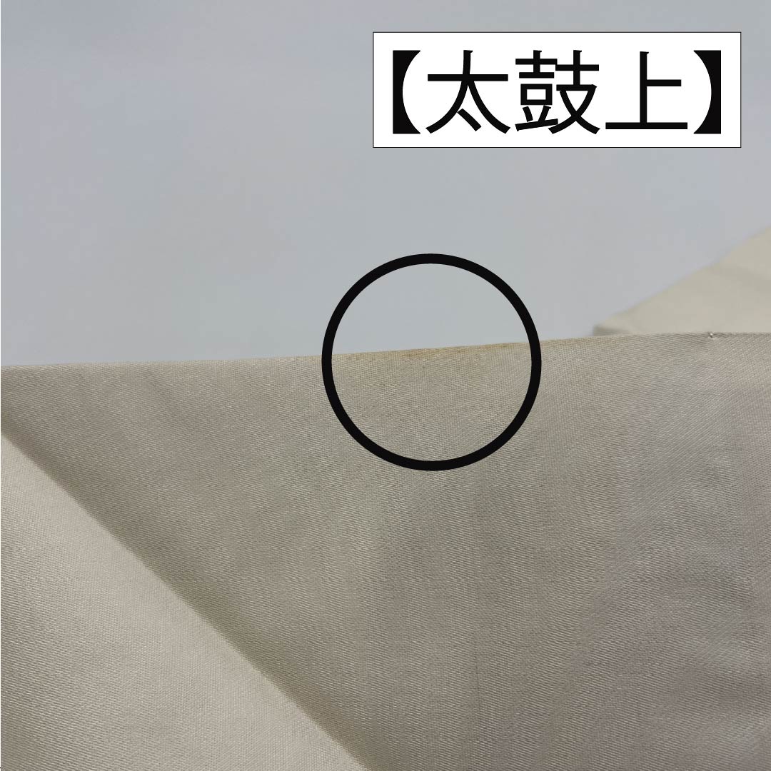 名古屋帯 正絹 Aランク 生成り色（きなりいろ） 鳳凰 帯丈358cm ポイント柄 セミフォーマル 白系 1124009633311 名古屋仕立て