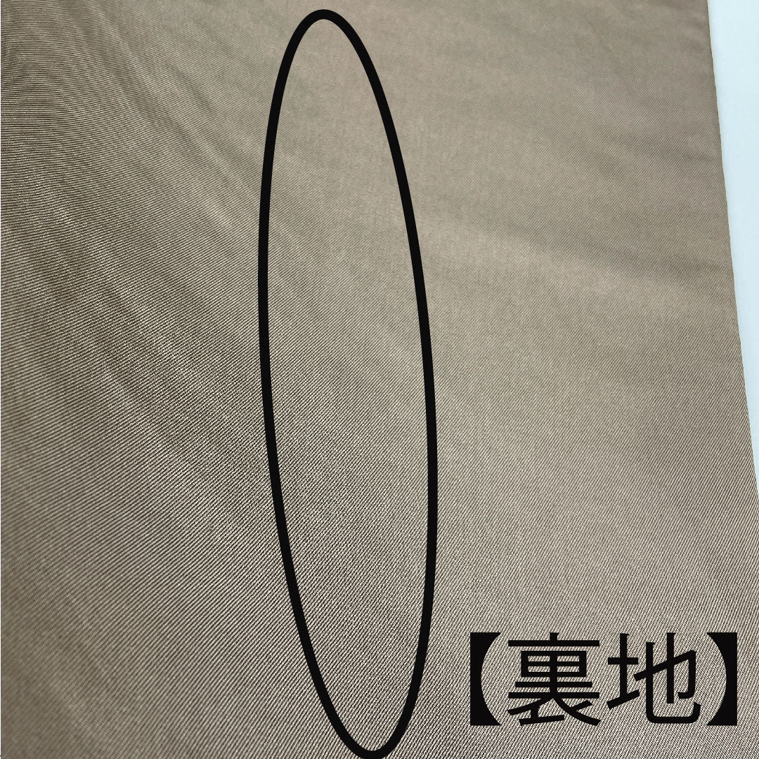 袋帯 紫鼠色（むらさきねずみいろ） 流水模様 八橋 帯丈440cm 正絹 Aランク 全通 フォーマル グレー系 1123005213322