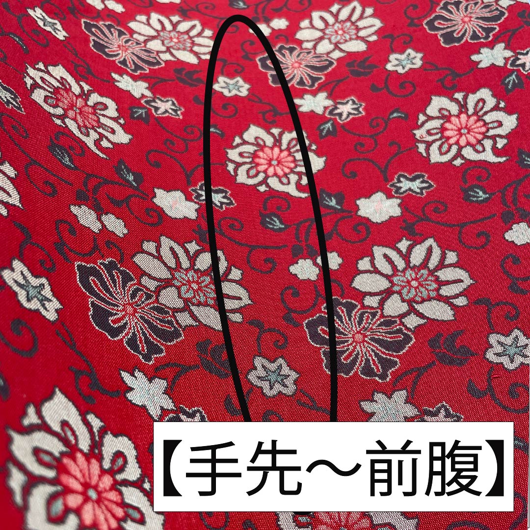 袋帯 正絹 赤紅色（あかべにいろ） 花唐草 帯丈428cm Sランク 全通 カジュアル 赤系 1123013242312