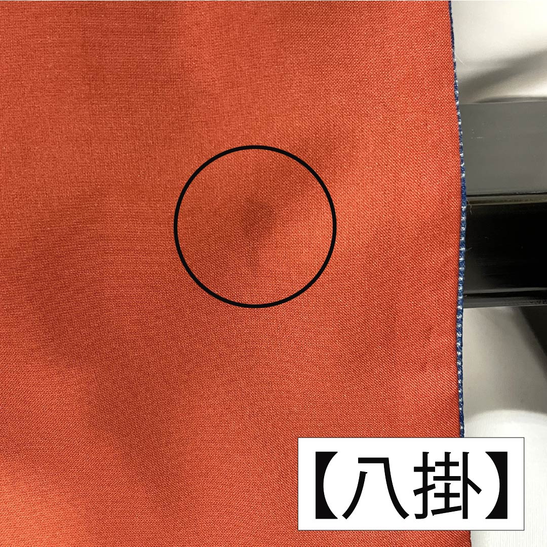 小紋 ポリエステル 身丈166cm 裄丈67cm 袷 紺青色（こんじょういろ） レトロ模様 洗える着物 Sランク 青系 1115005922517