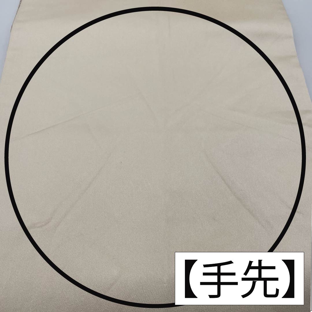 袋帯 正絹 雲井鼠色（くもいねずいろ） 留袖用 扇面 唐花 帯丈438cm Aランク 六通 フォーマル グレー系 1123014073322