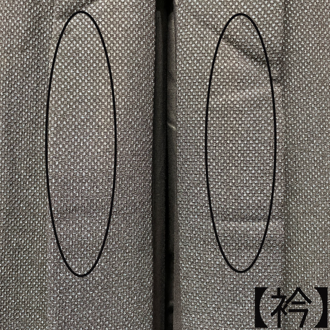 Men's pure silk, length 145.5cm, sleeve length 69cm, S rank, lined, black, 1119000682410