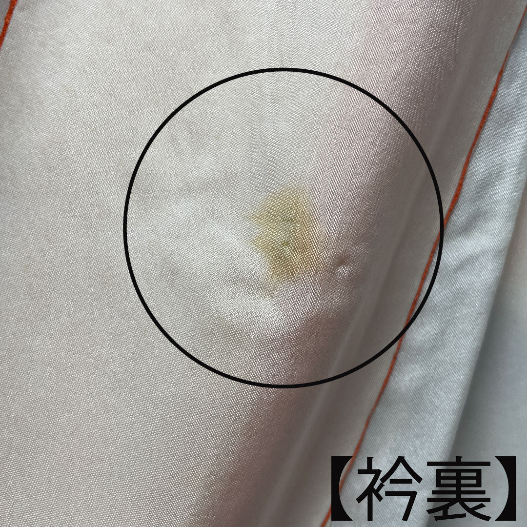振袖 身丈161.5cm 裄丈64cm 袷  紺桔梗色 京紅型 松竹梅 菊 葵  正絹 Aランク 紺系 1113001593418