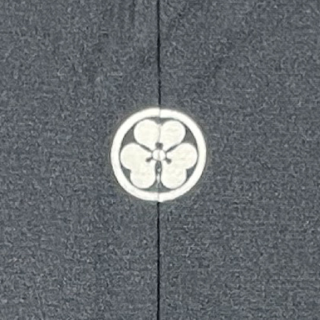 Black Tomesode, Length 166cm, Sleeve Length 66.5cm, Awase, Kyoto Yuzen, Floral Pattern, Katabami, Pure Silk, A Rank, Five Crests, Black, 1111000743510