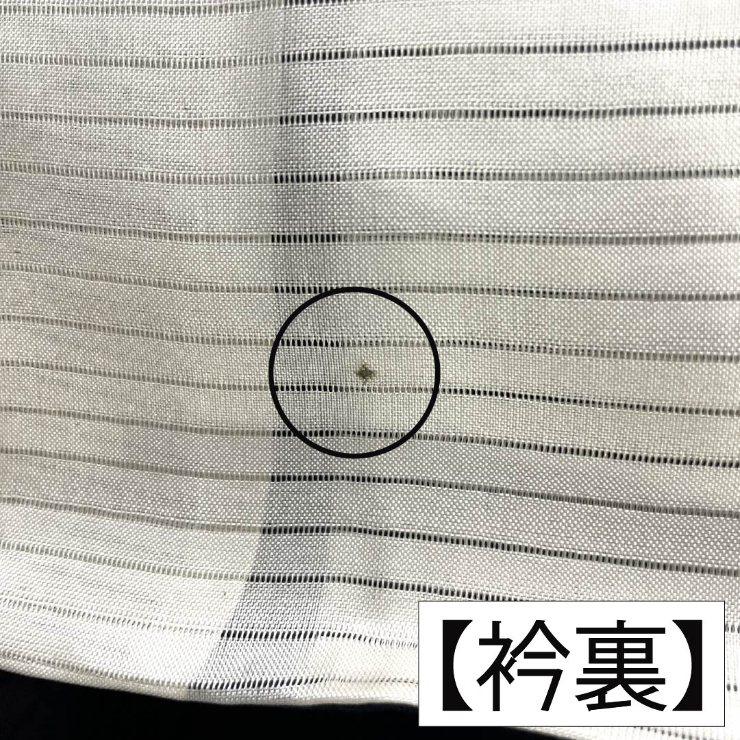 夏物 正絹 お召 Sランク 身丈157cm 裄丈64cm 濃紺色（のうこんいろ） 紫陽花 紗 紺系 1132004352318