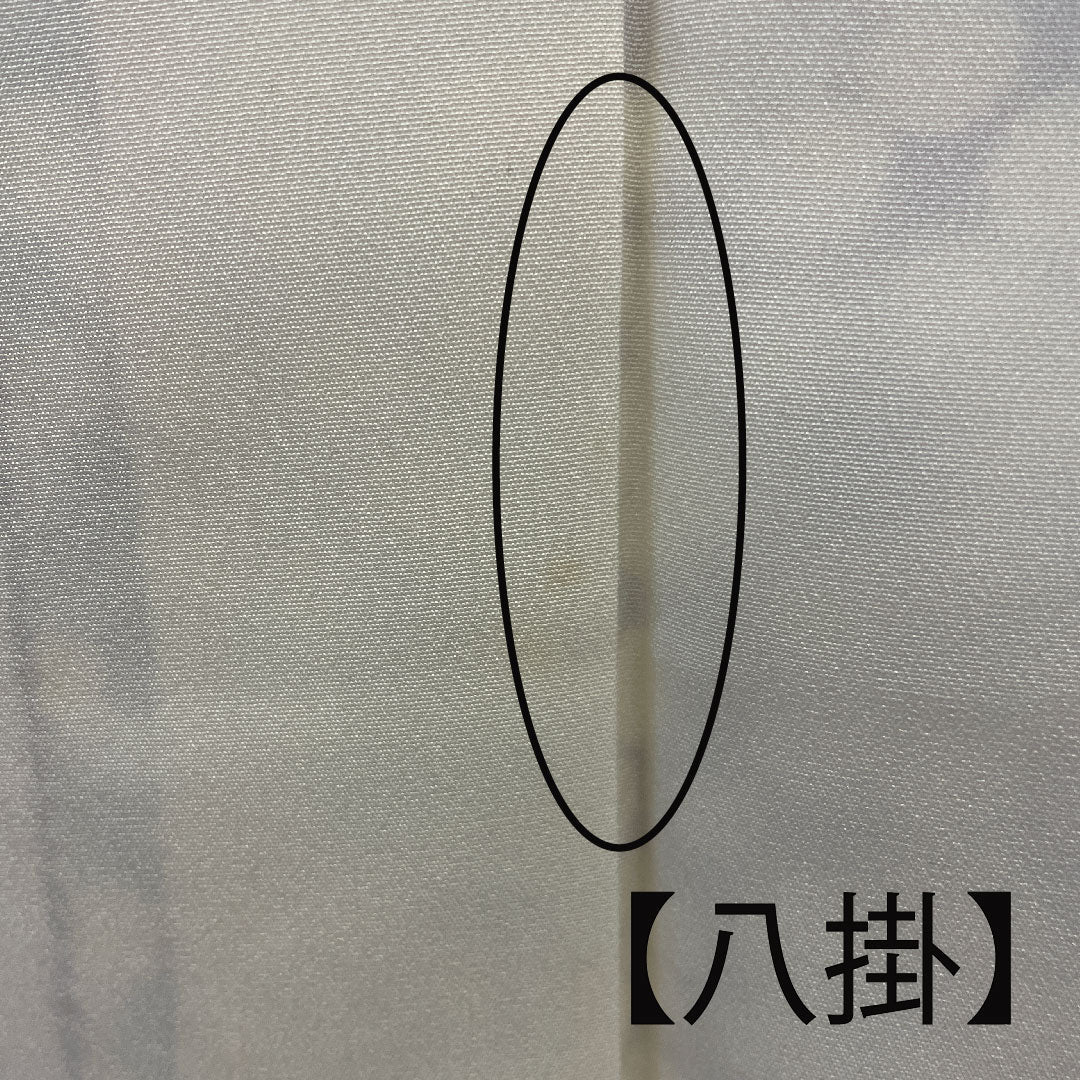 小紋 身丈154cm 裄丈62cm 袷  梅  正絹 Sランク 紫系 1115001492220