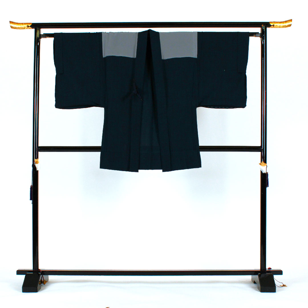 Men's Length 90cm Sleeve length 67.5cm Wool Haori Wool S rank Aizome Navy blue 1119000262218