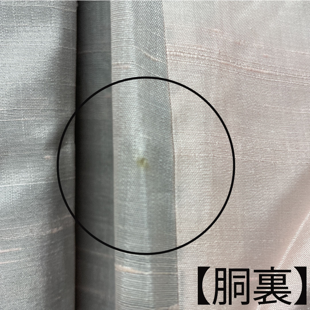 大島紬 身丈154.5cm 裄丈63.5cm 緯総絣 抽象模様 正絹 Sランク 袷 黒系 1116002642210