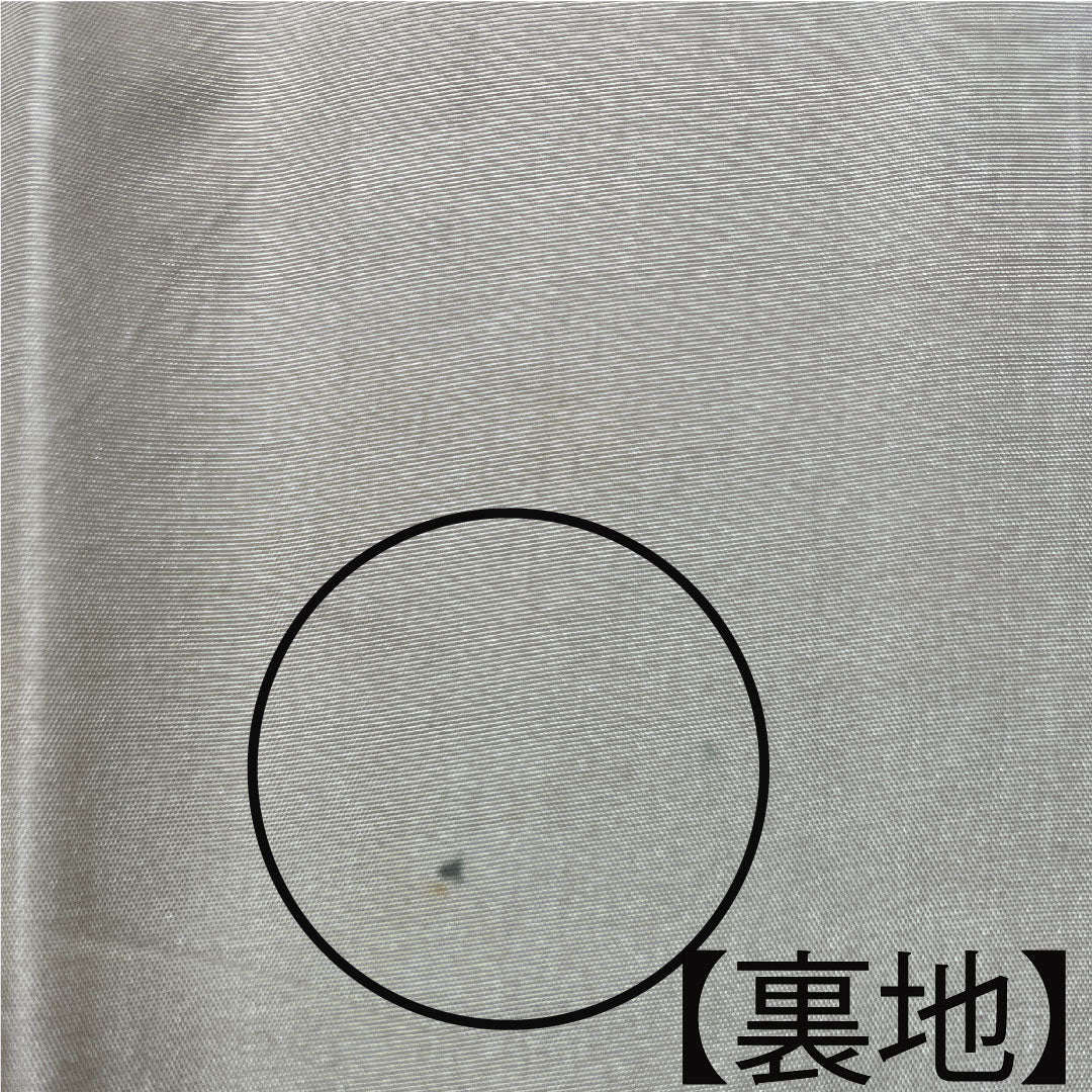 道行コート 正絹 身丈85cm 裄丈65cm 濃紺色（のうこんいろ） 格子 しつけ糸付き Sランク 袷 紺系 1117000862918