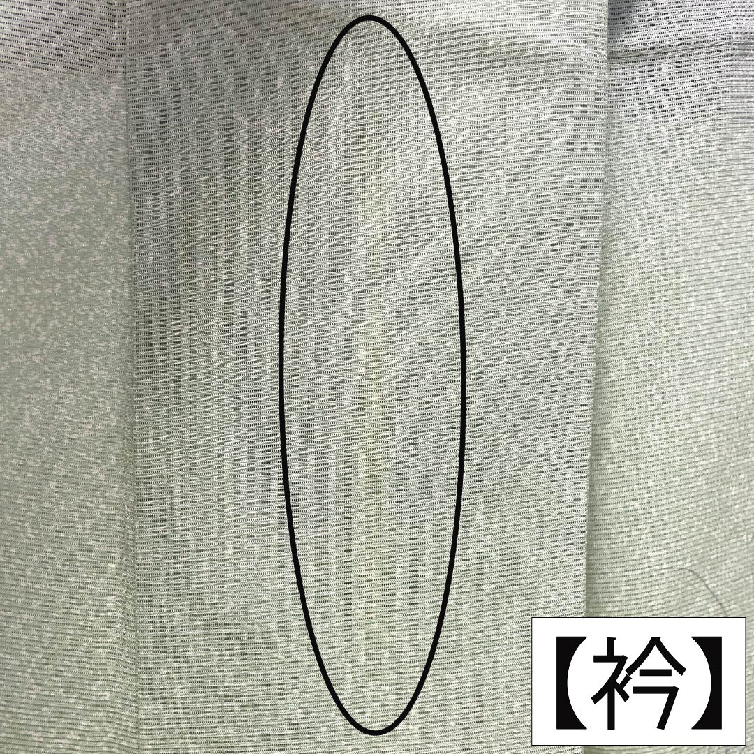 夏物 正絹 付下げ Aランク 身丈163.5cm 裄丈65.5cm 龍泉青瓷釉色（ロンチュエンチンツーユースーいろ） 京友禅 タタキ染 草花 絽 緑系 1132005073419