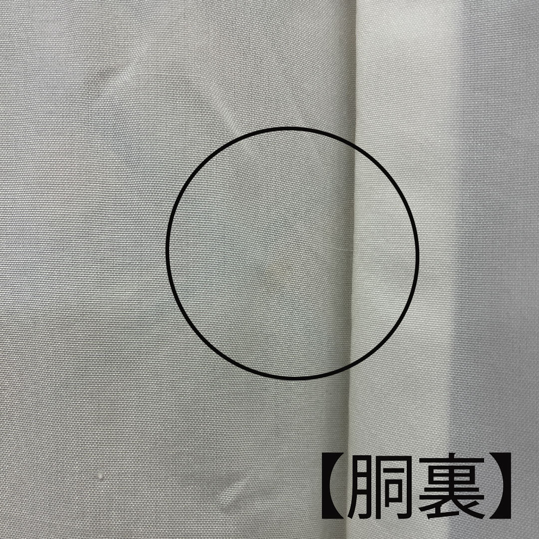 小紋 身丈162cm 裄丈67cm 袷  菱 吉祥文様  正絹 Aランク 茶系 1115001483414