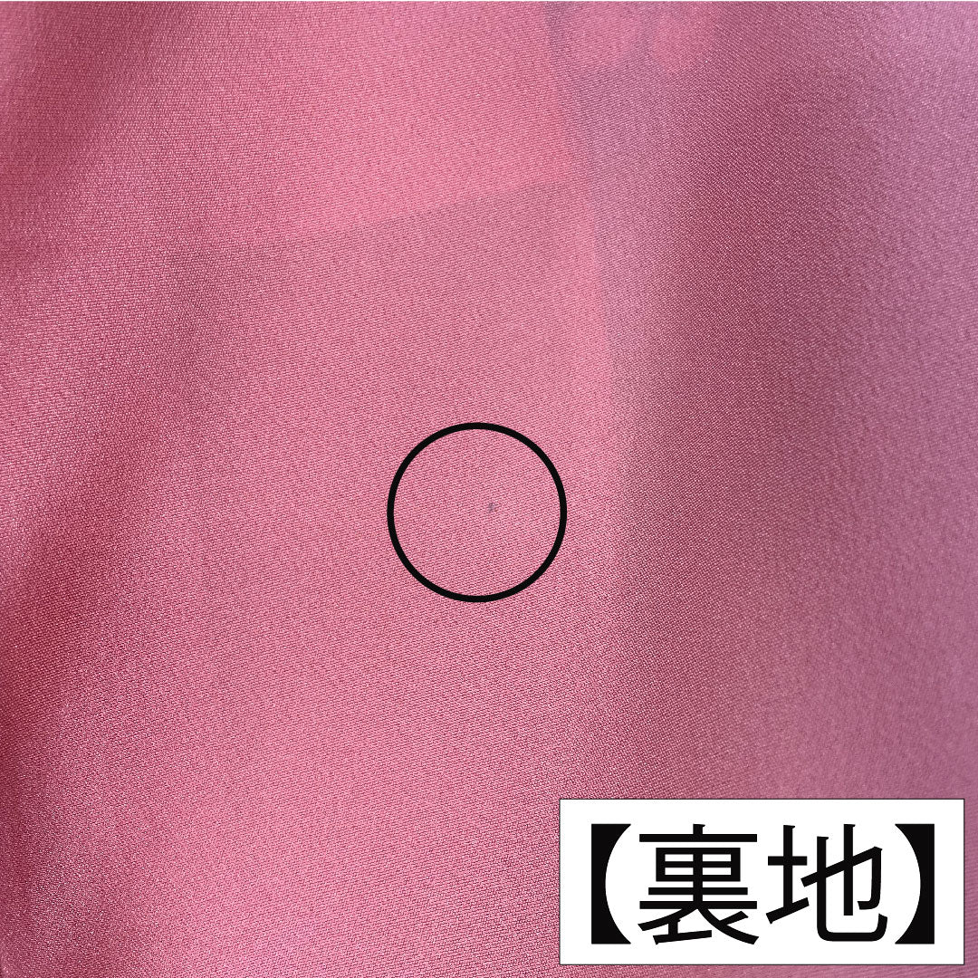 小紋 正絹 身丈162cm 裄丈65cm 袷 鉄葡萄色（てつぶどういろ） 京紅型 吉祥文様 Aランク 紺系 1115004453418