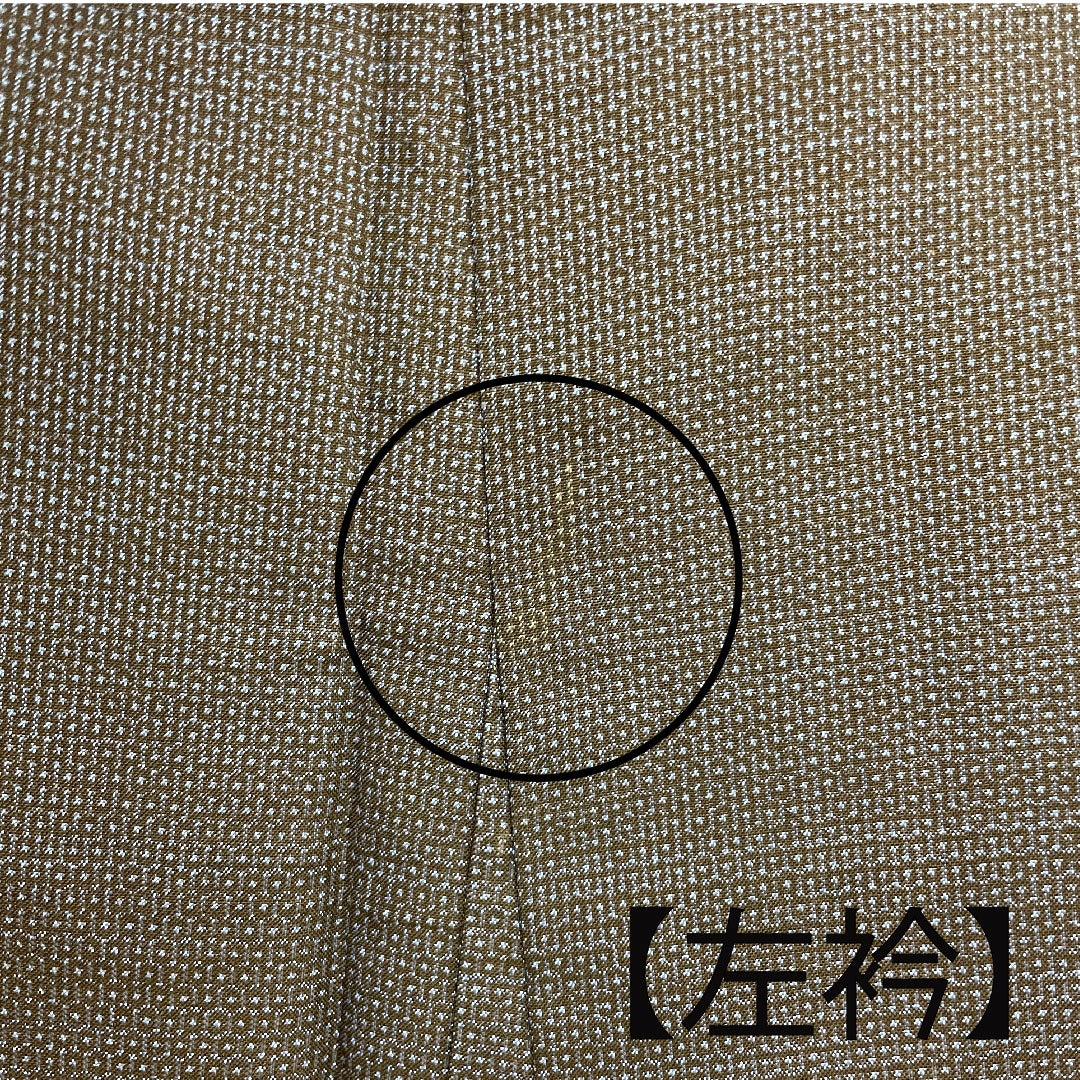 大島紬 身丈158cm 裄丈63cm 100亀甲 正絹 Bランク 袷 紺系 1116001564318