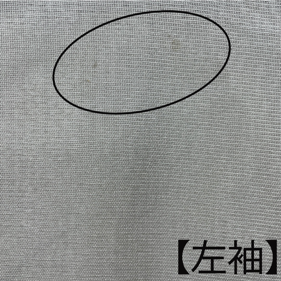 夏物 正絹 訪問着 身丈157cm 裄丈63.5cm 雲井鼠色（くもいねずいろ） 草花模様 二重紗 Aランク グレー系 1132001543322