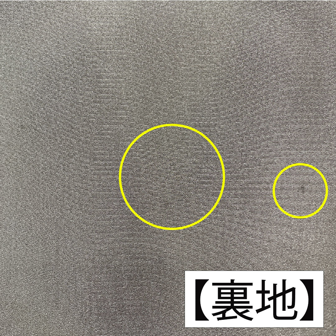 小紋 正絹 身丈167cm 裄丈65.5cm 袷 鼯鼠色（むささびいろ） 幾何学模様 Aランク 茶系 1115004733514