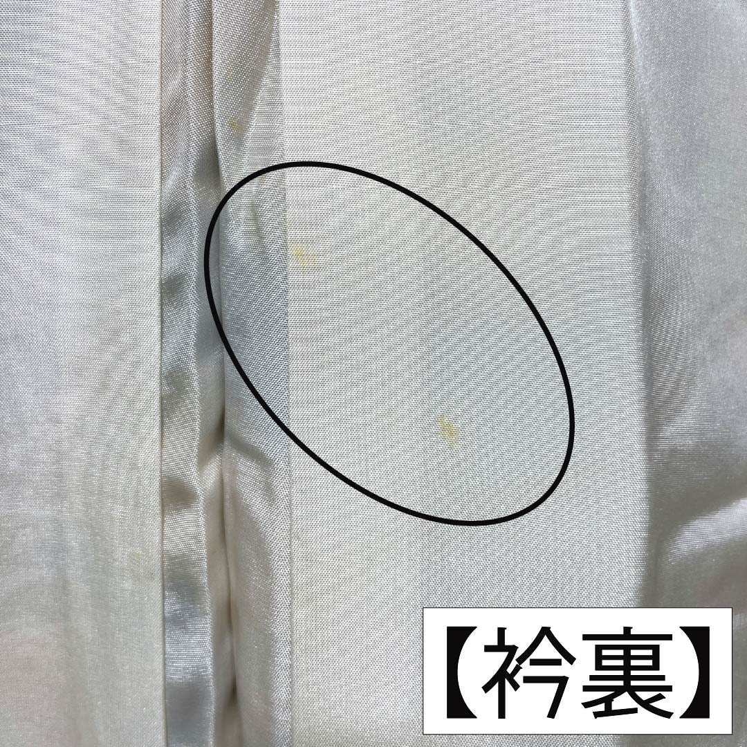 小紋 正絹 Aランク 身丈154cm 裄丈60cm 袷 紺色（こんいろ） 花丸紋 紺系 1115007693218