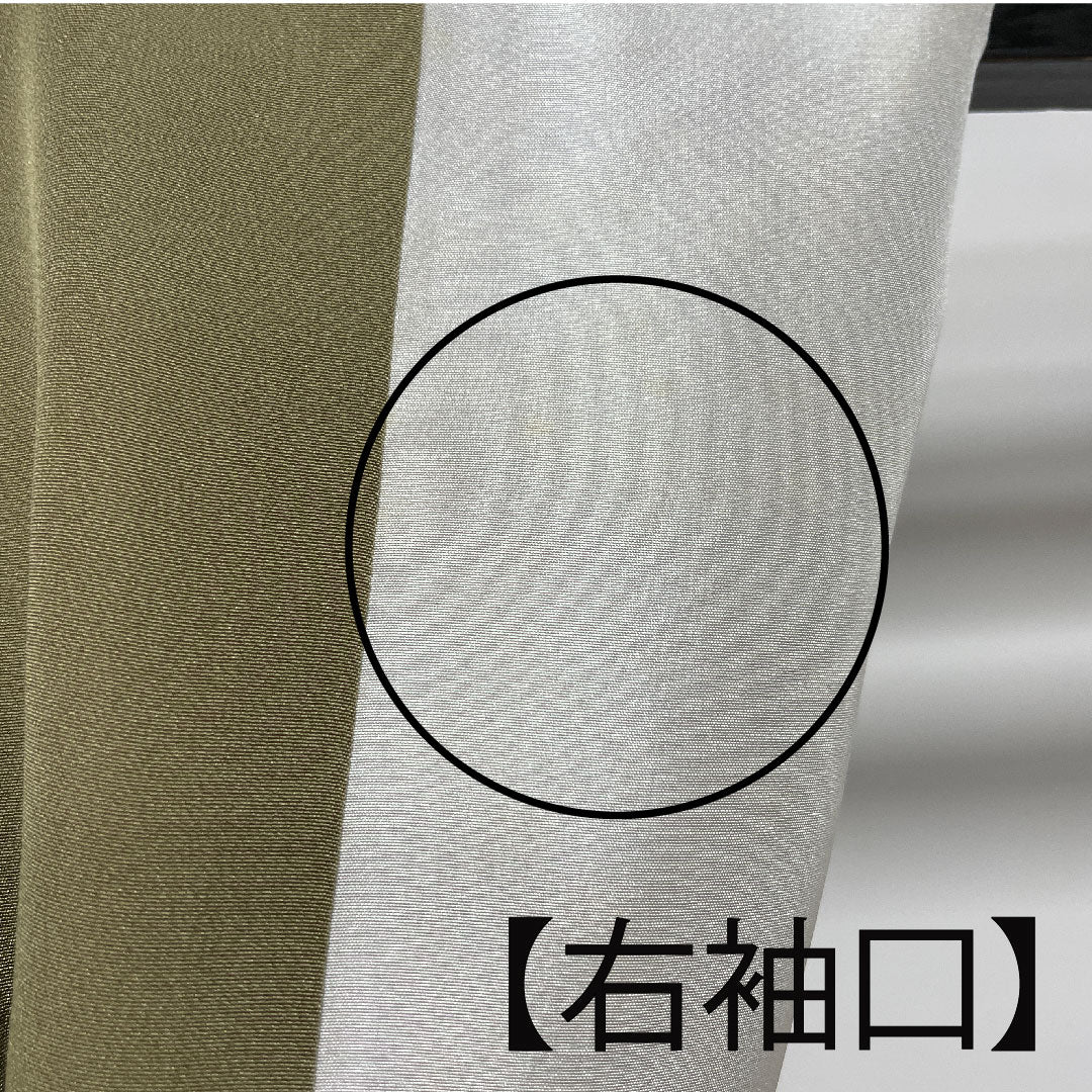 村山大島 身丈155.5cm 裄丈63.5cm 幾何学模様 正絹 Aランク 袷 黒系 1116001963310